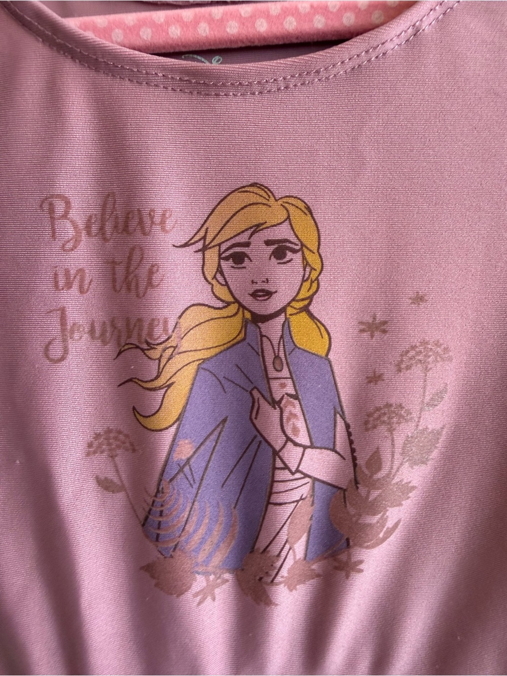 Disney Frozen II Anna Tulle Dress Girls 4T - Picture 4 of 5